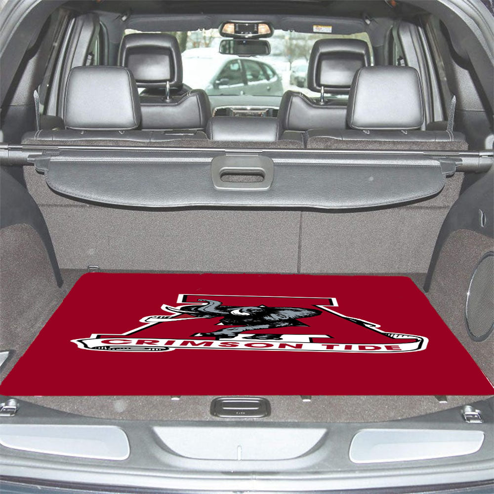 Alabama Crimson Tide Wallpaper Car Trunk Mat Non Slip