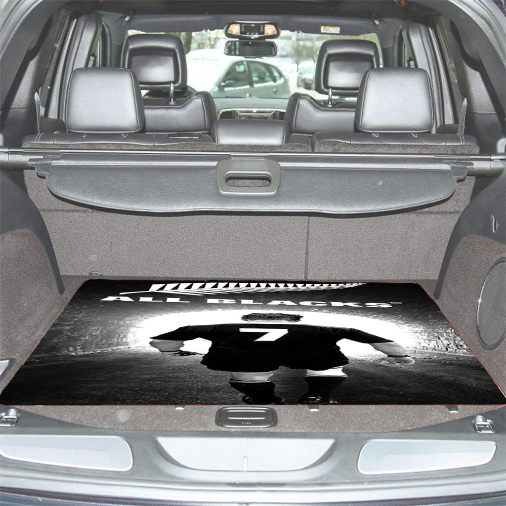 All Blacks New Zealand Rugby Car Trunk Mat Non Slip