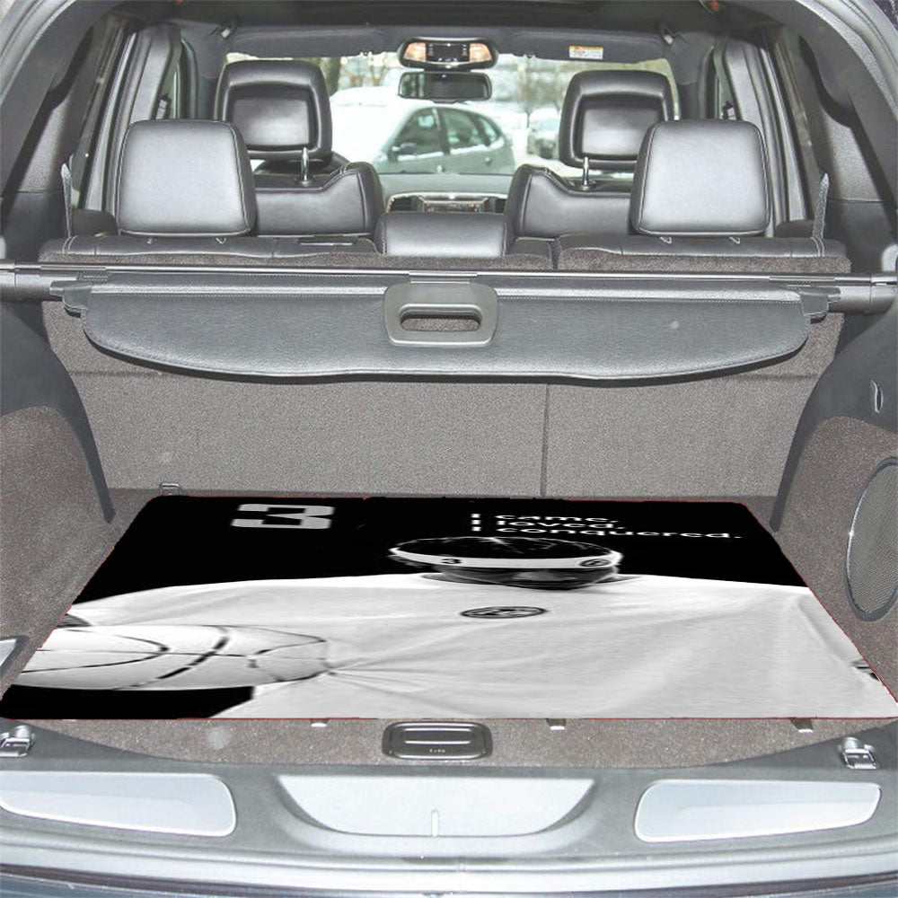 Allen Iverson Hi Contrast Car Trunk Mat Non Slip