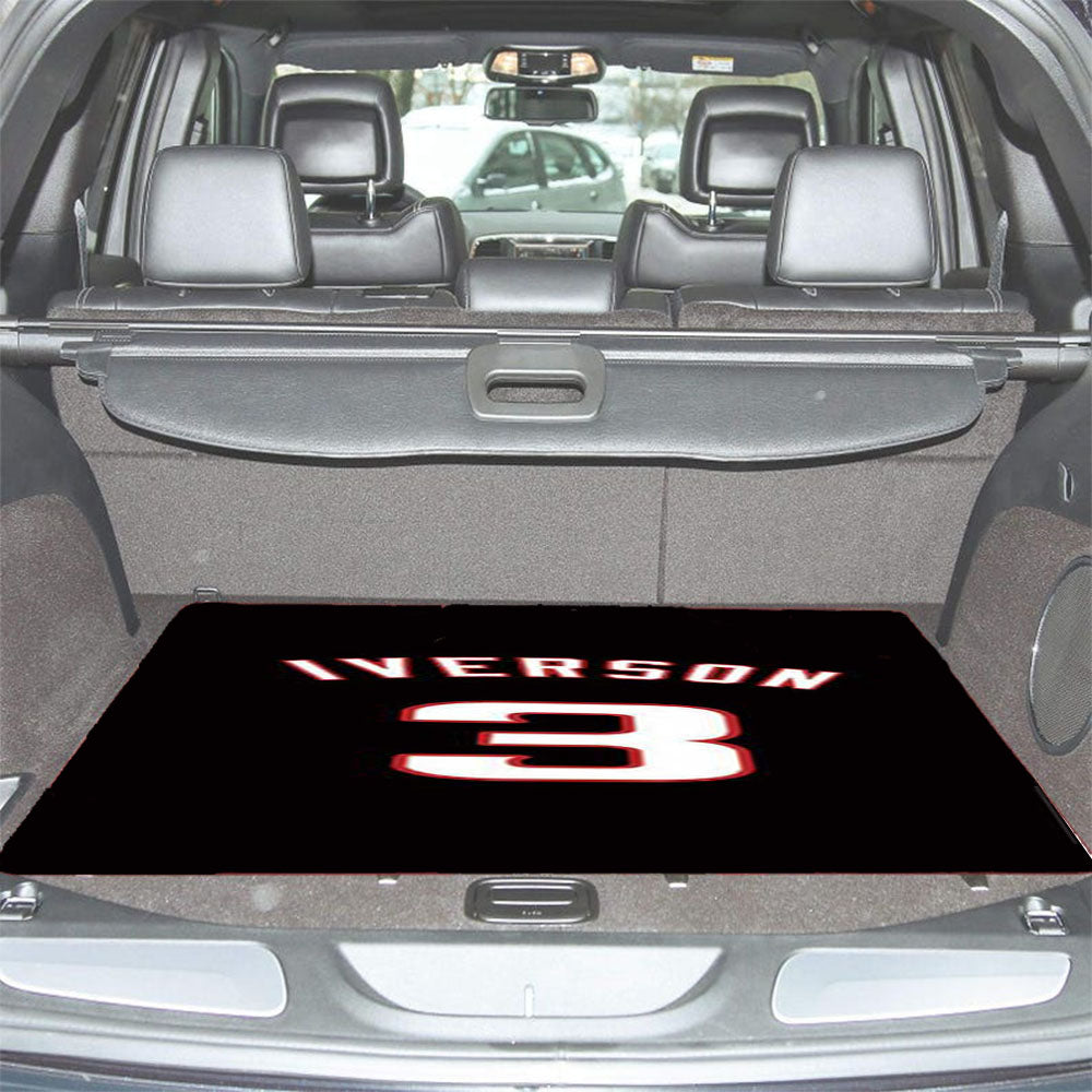 Allen Iverson Jersey Car Trunk Mat Non Slip