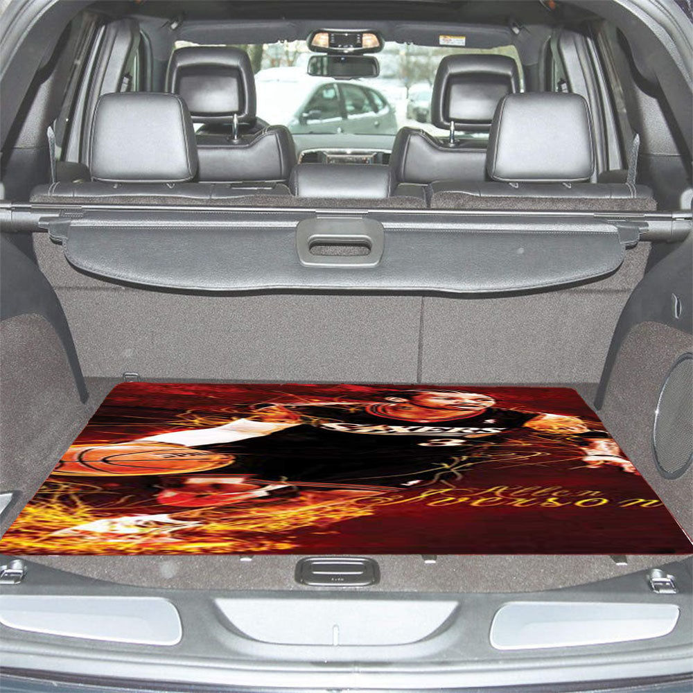 Allen Iverson Tendrils Car Trunk Mat Non Slip