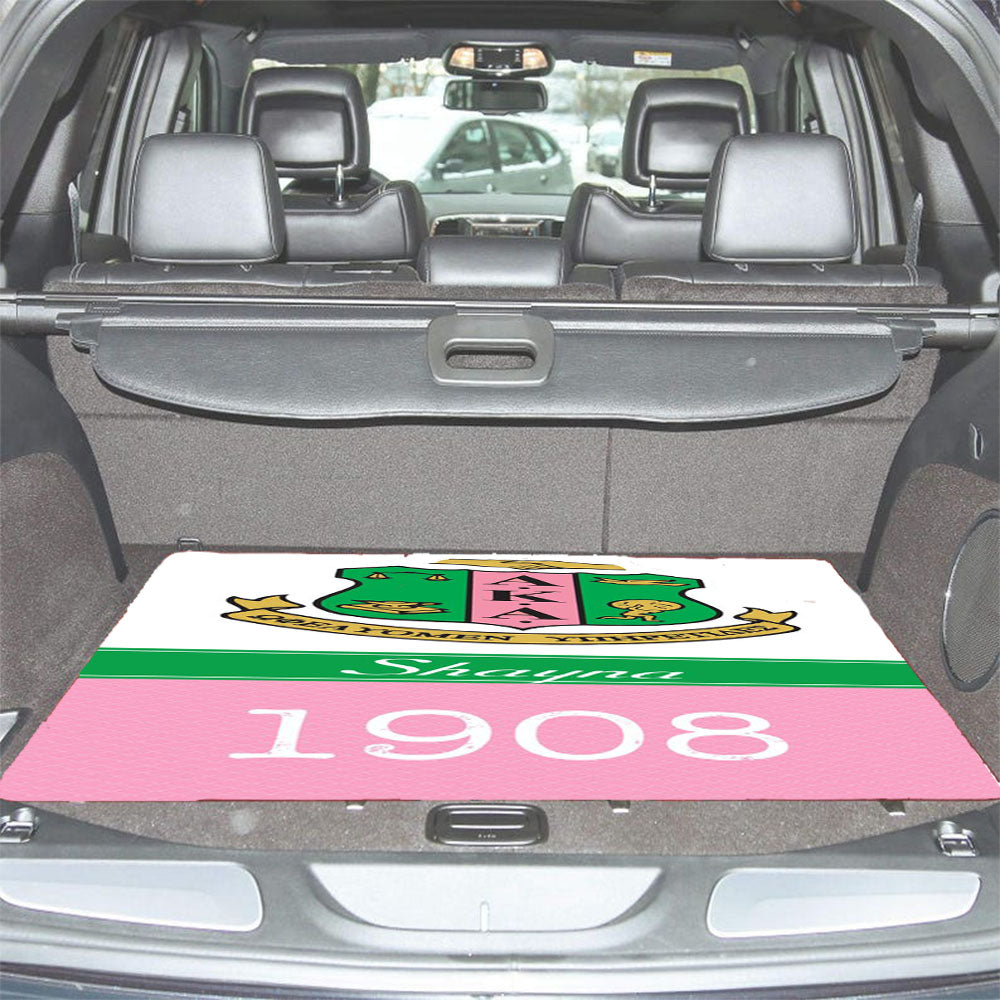 Alpha Kappa Alpha 1908 Car Trunk Mat Non Slip