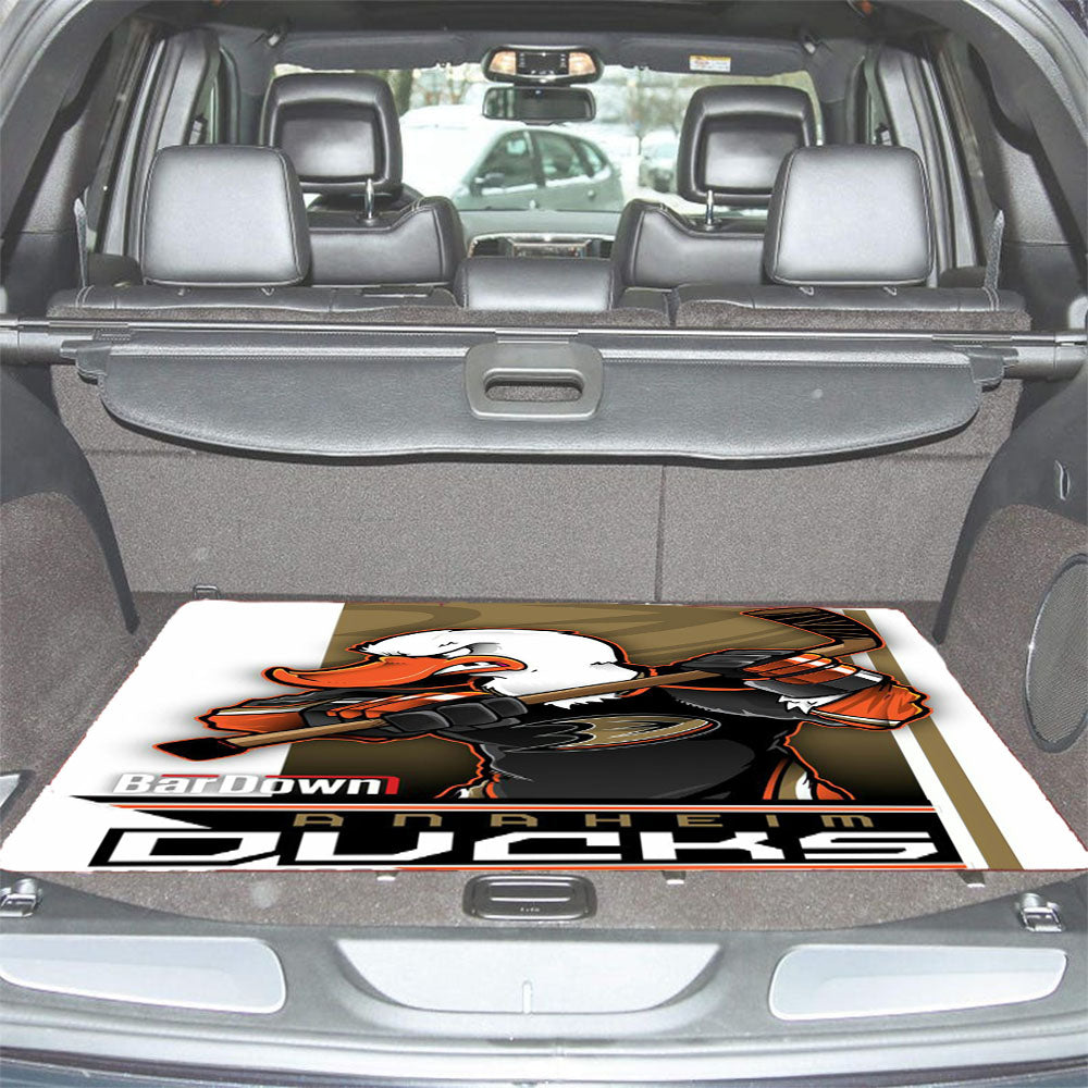 Anaheim Ducks Hockey Car Trunk Mat Non Slip