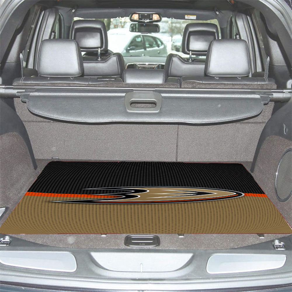 Anaheim Ducks Logo Jersey Car Trunk Mat Non Slip