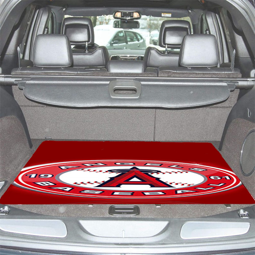 Angeles Basenball Anehim Car Trunk Mat Non Slip
