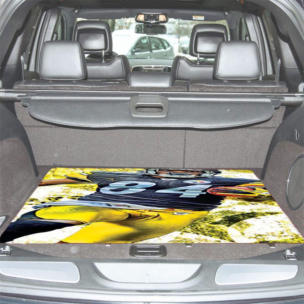 Antonio Brown Pittsburgh Steelers Car Trunk Mat Non Slip