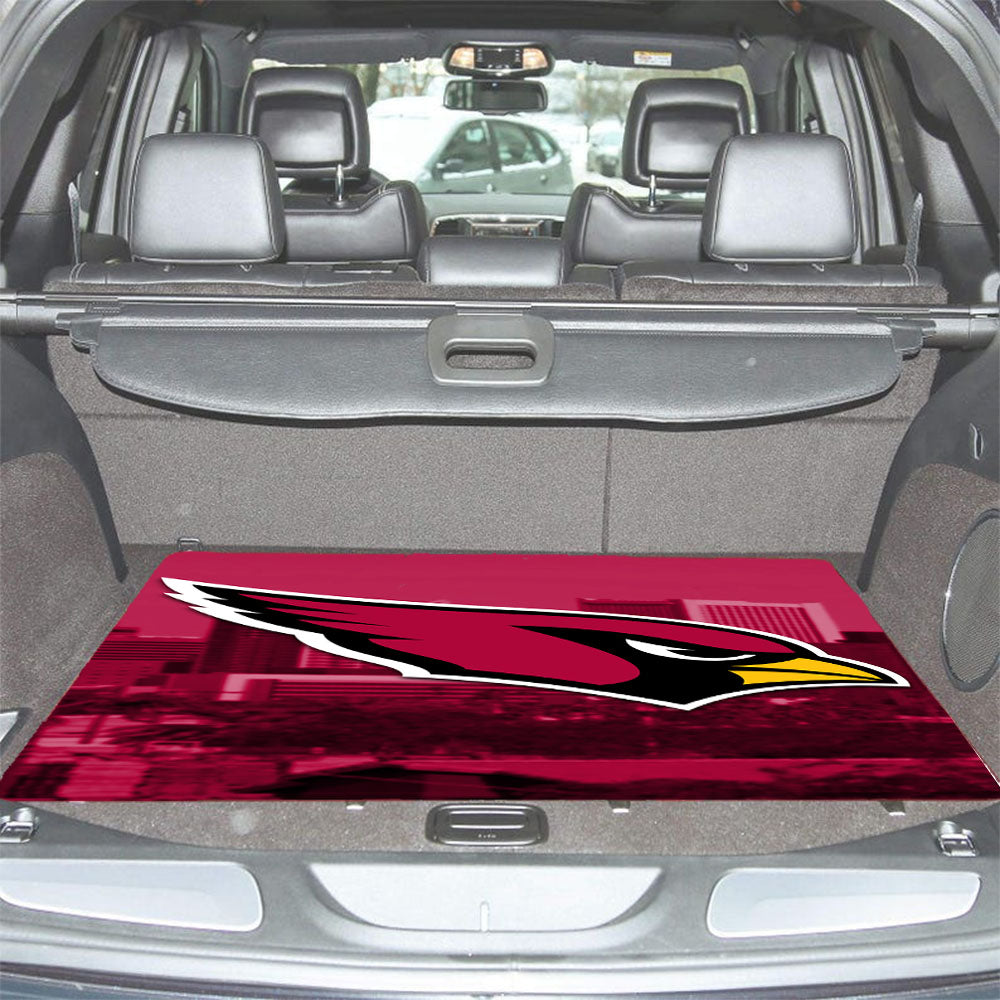 Arizona Cardinals Emblem Car Trunk Mat Non Slip
