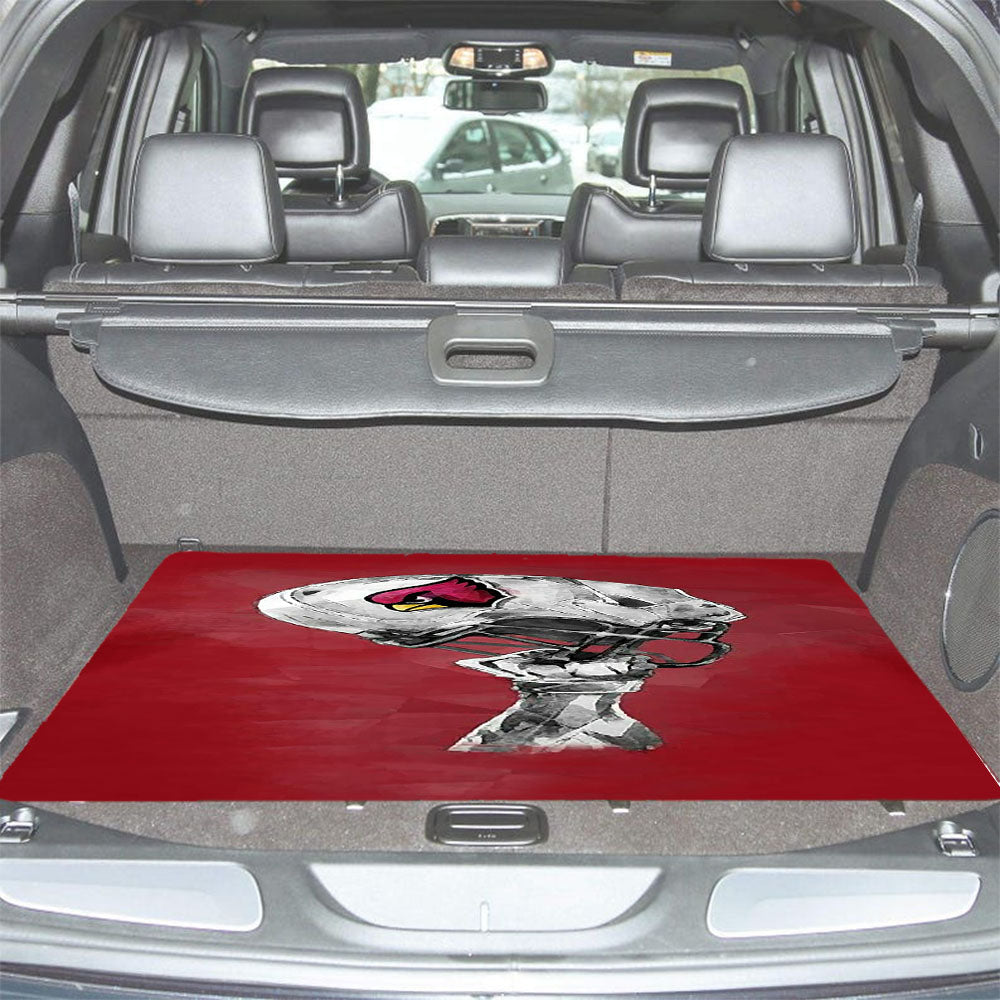 Arizona Cardinals Helmets Car Trunk Mat Non Slip