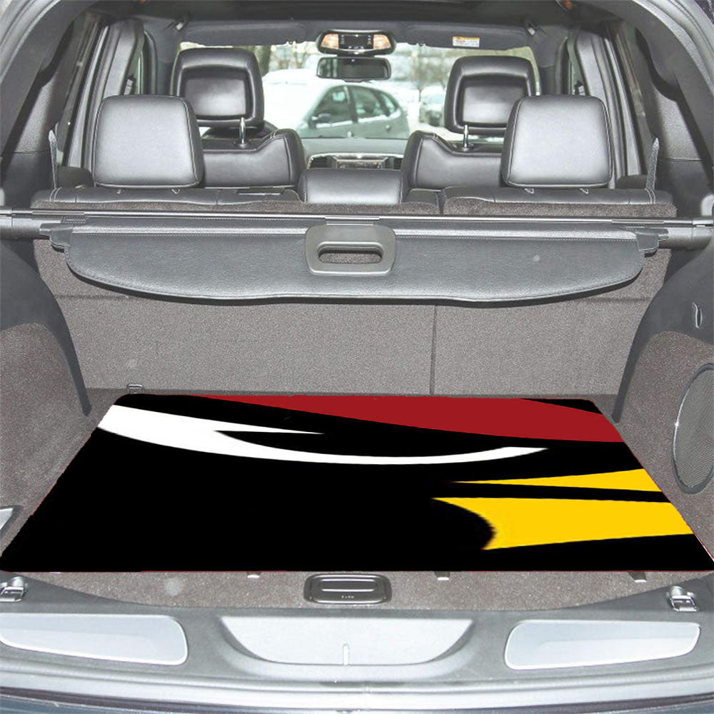 Arizona Cardinals Logo Close Car Trunk Mat Non Slip