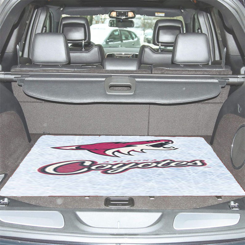 Arizona Coyotes 4 Car Trunk Mat Non Slip