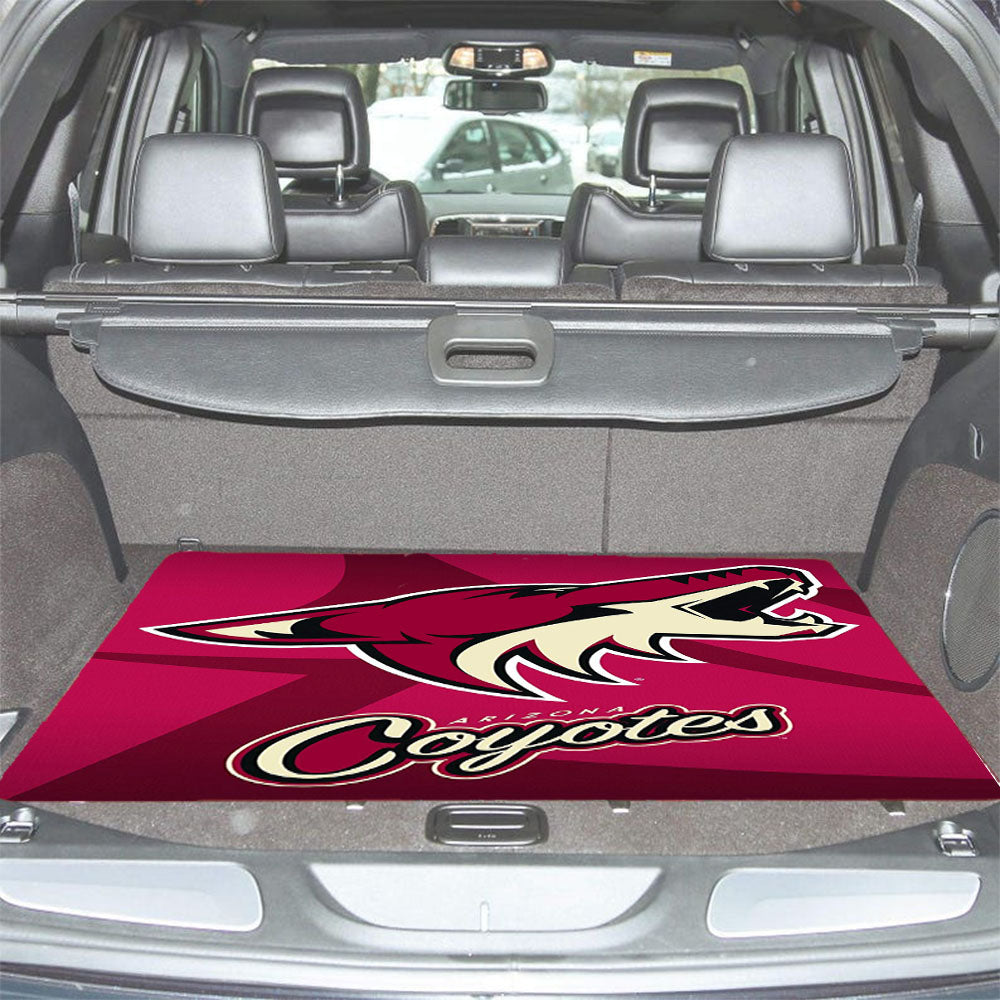 Arizona Coyotes Nhl Logos Car Trunk Mat Non Slip