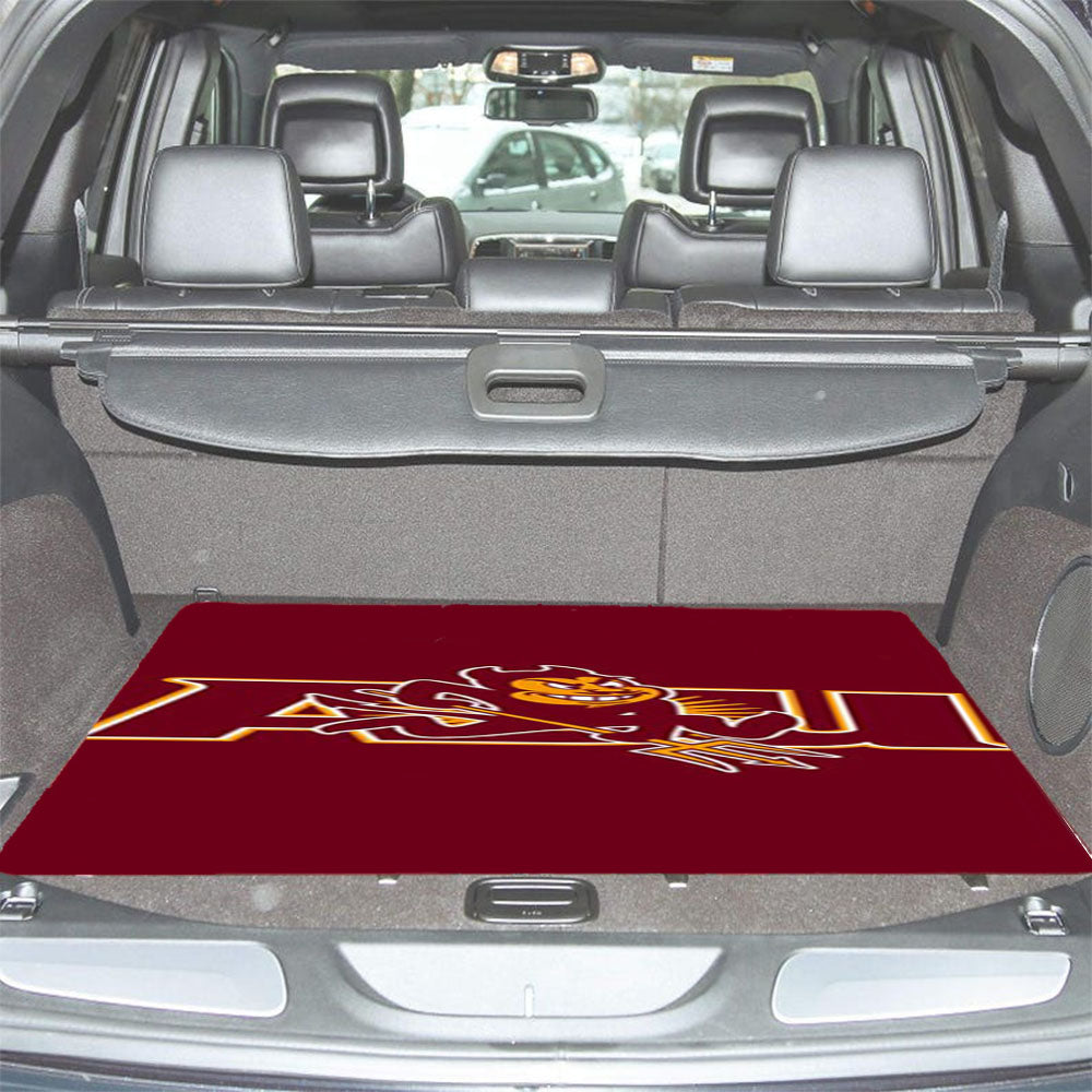 Arizona State Sun Devils 3 Car Trunk Mat Non Slip