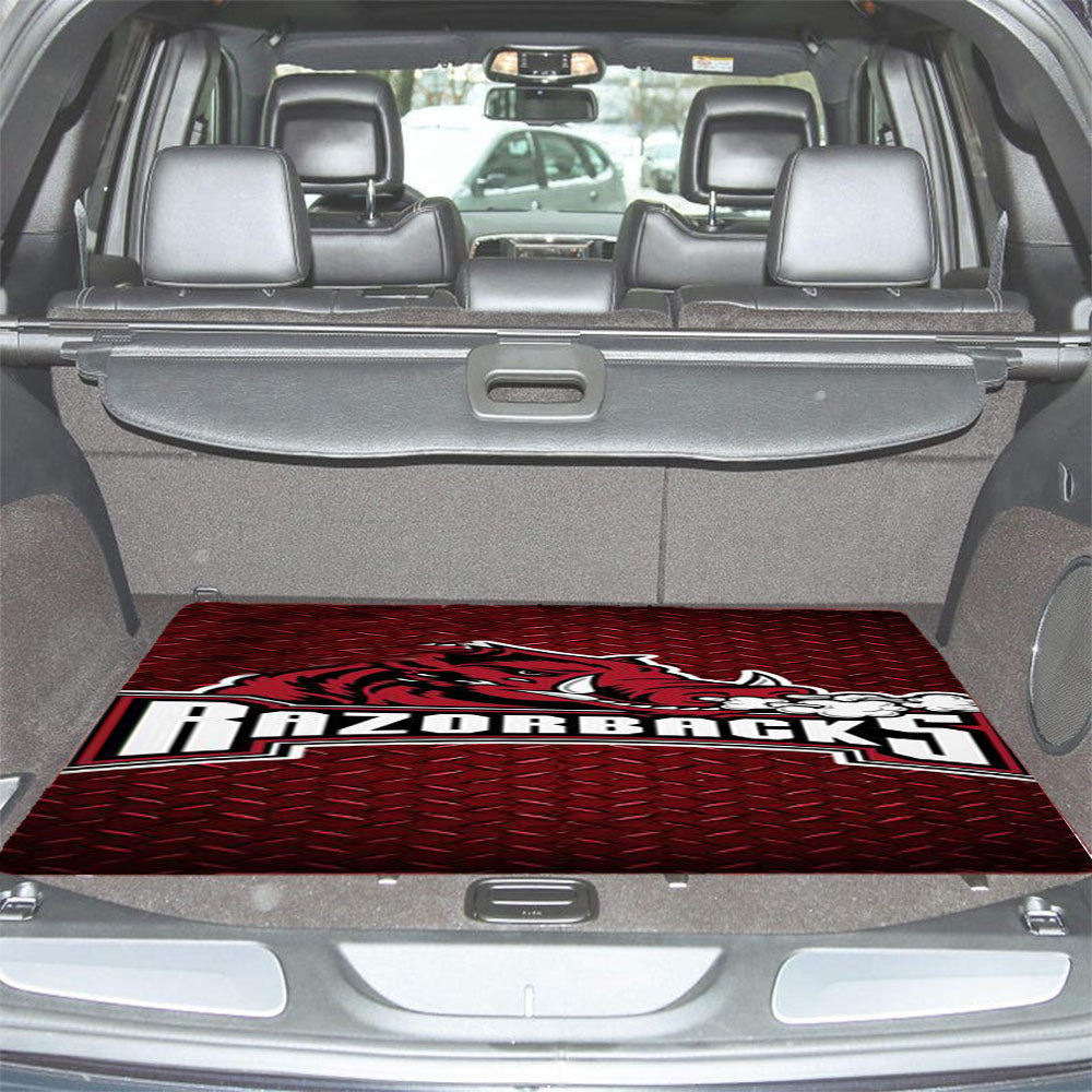 Arkansas Razorbacks Car Trunk Mat Non Slip