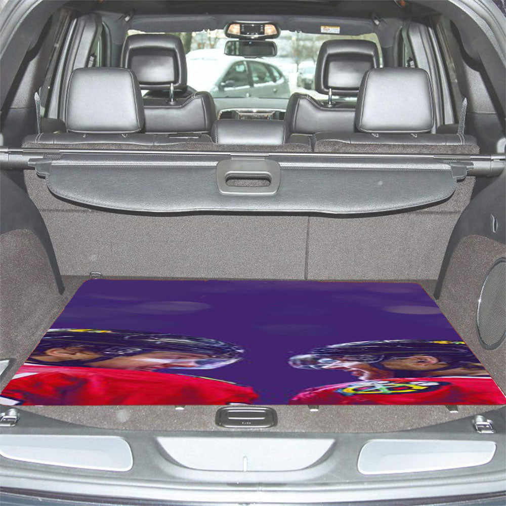 Artemi Panarin And Patrick Kane Nhl Car Trunk Mat Non Slip
