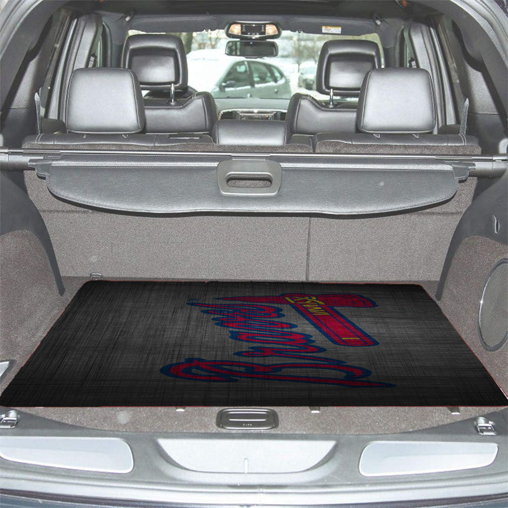 Atlanta Braves Car Trunk Mat Non Slip