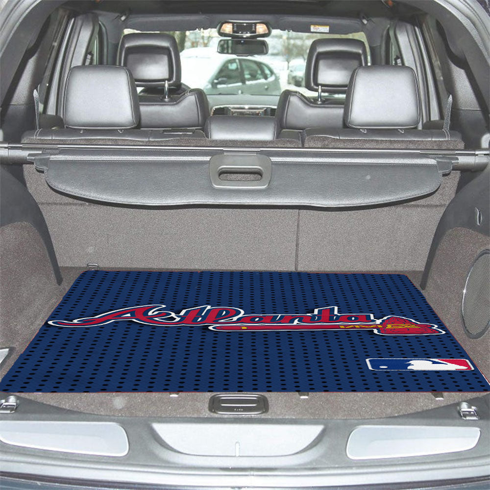 Atlanta Braves Wallpaper Iphone Car Trunk Mat Non Slip