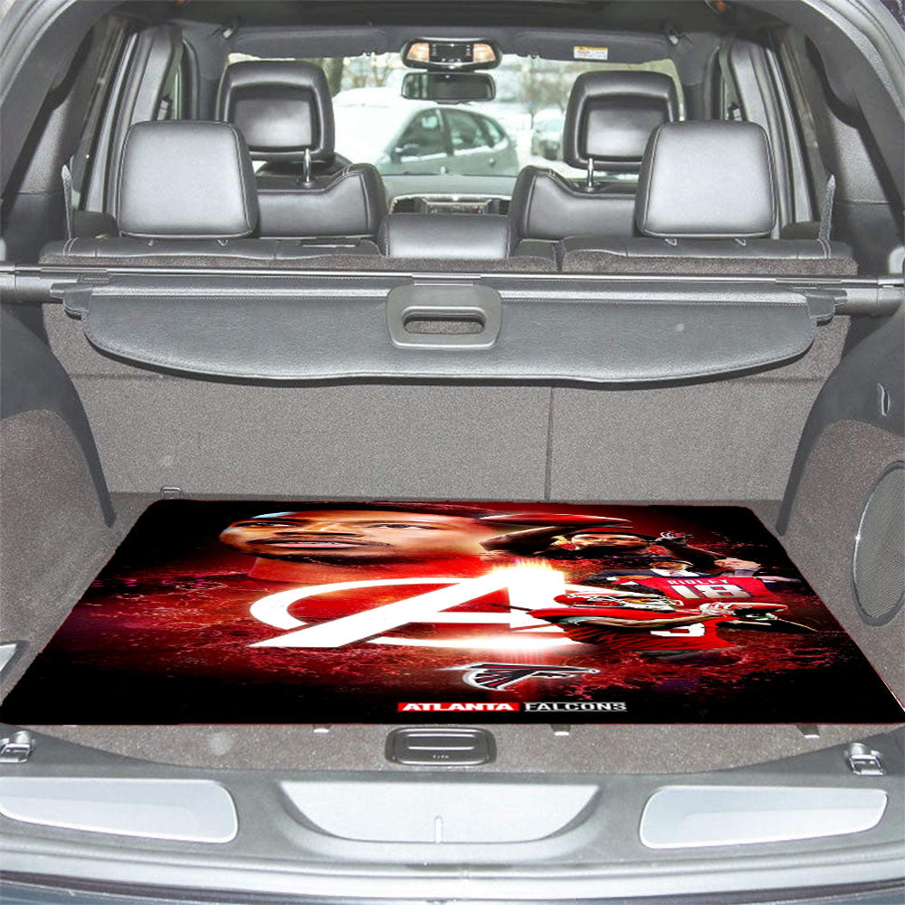Atlanta Falcons Calvin Ridley Car Trunk Mat Non Slip