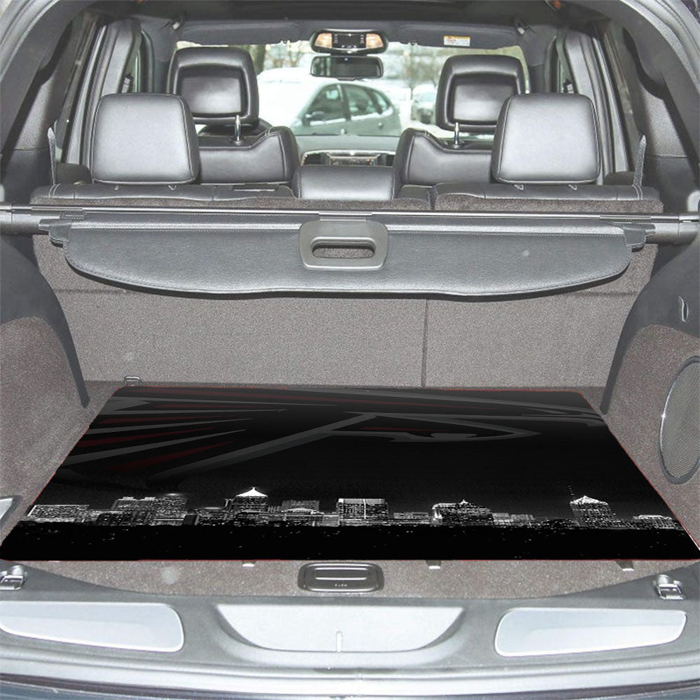 Atlanta Falcons Night City Car Trunk Mat Non Slip
