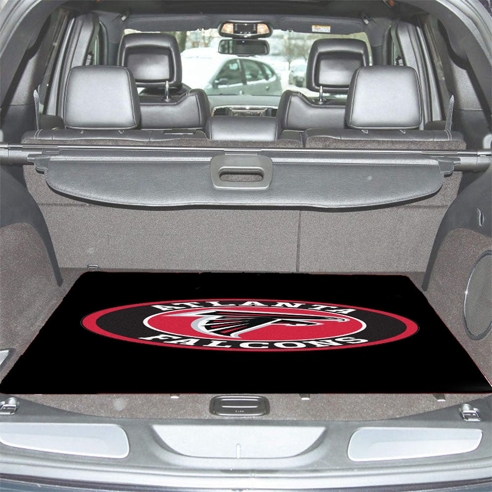 Atlanta Falcons Roundel Mat Car Trunk Mat Non Slip