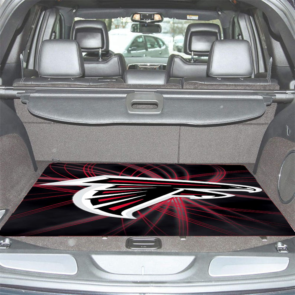 Atlanta Falcons Smoke Up Car Trunk Mat Non Slip