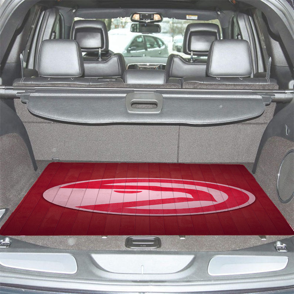 Atlanta Hawks Hardwood 2 Car Trunk Mat Non Slip