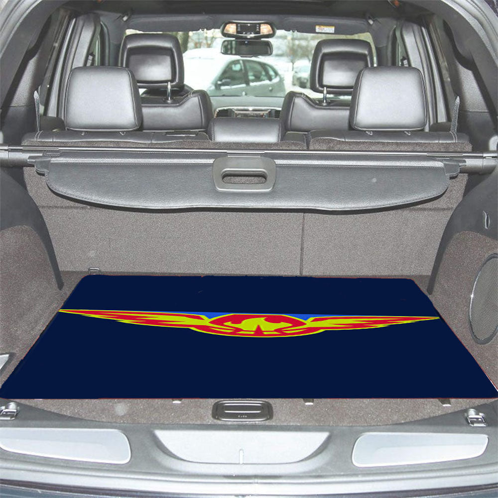 Atlanta Hawks Logos Car Trunk Mat Non Slip