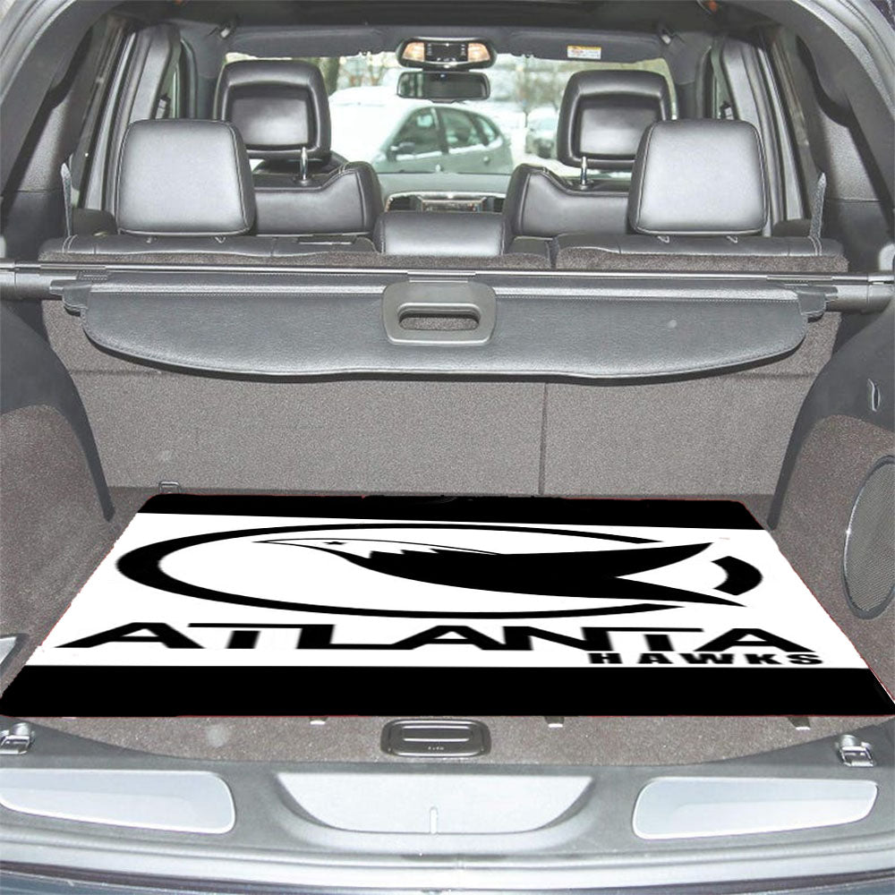Atlanta Hawks Number One Car Trunk Mat Non Slip