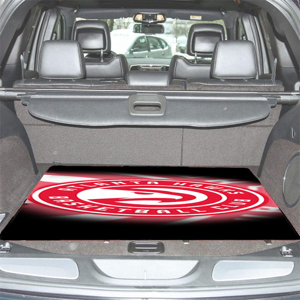 Atlanta Hawks Priary Logo Car Trunk Mat Non Slip