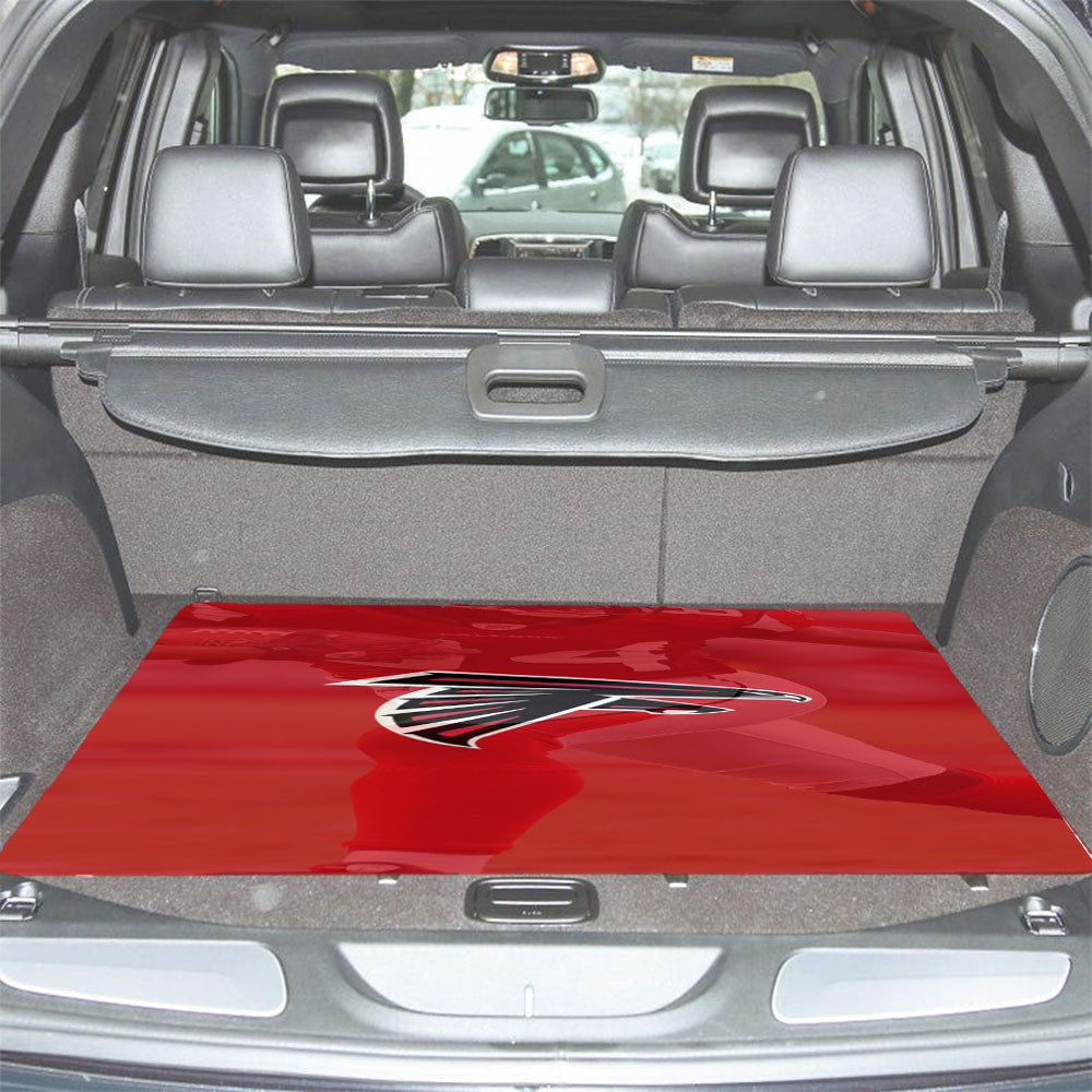 Atlanta Super Bowl Li Logo Transparent Car Trunk Mat Non Slip