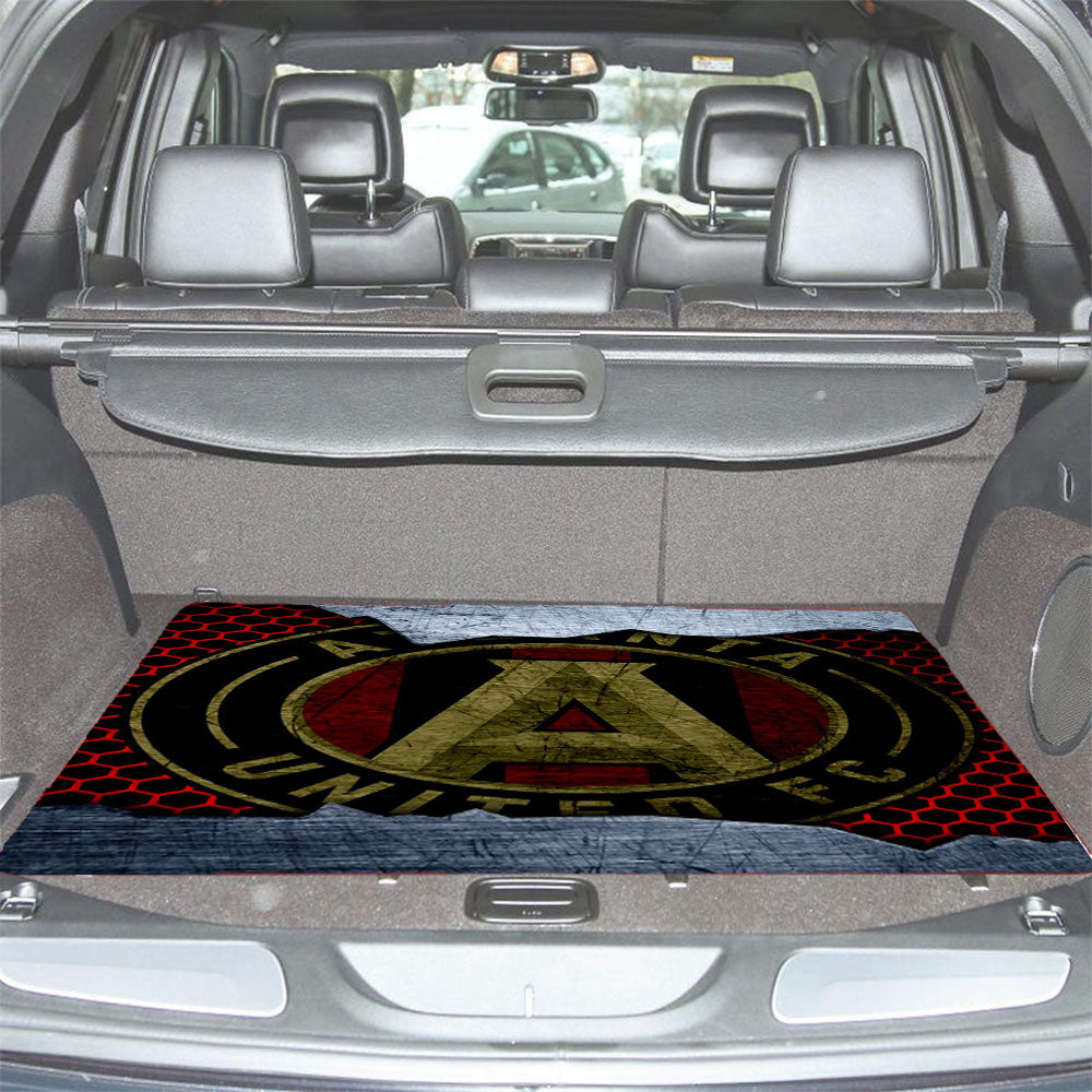 Atlanta United Fc Soccer Logo Car Trunk Mat Non Slip