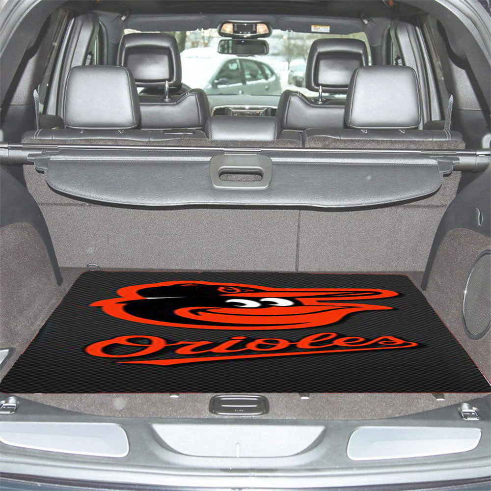 Baltimore Orioles 3 Car Trunk Mat Non Slip