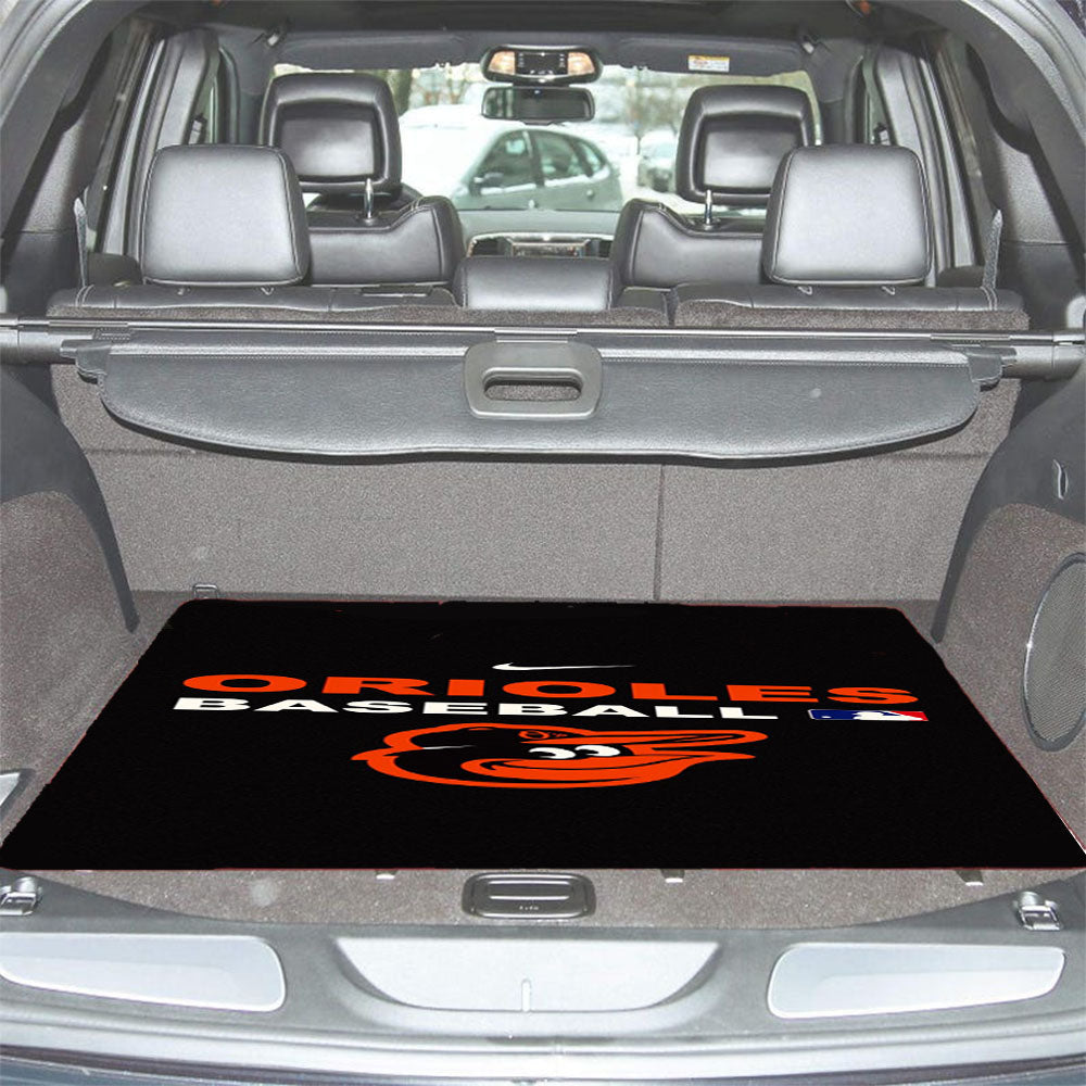 Baltimore Orioles 5 Car Trunk Mat Non Slip