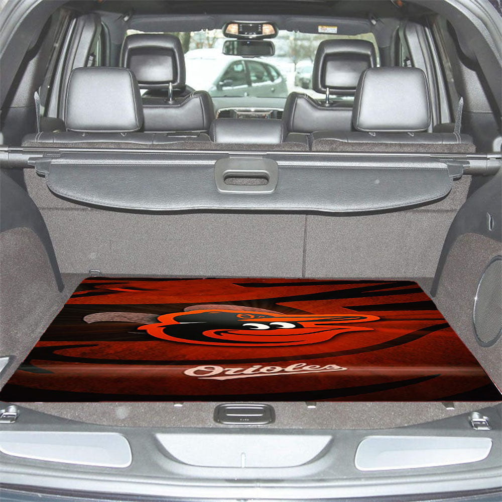Baltimore Orioles 56 Car Trunk Mat Non Slip