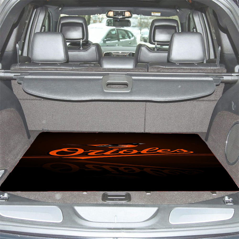 Baltimore Orioles Logos Car Trunk Mat Non Slip