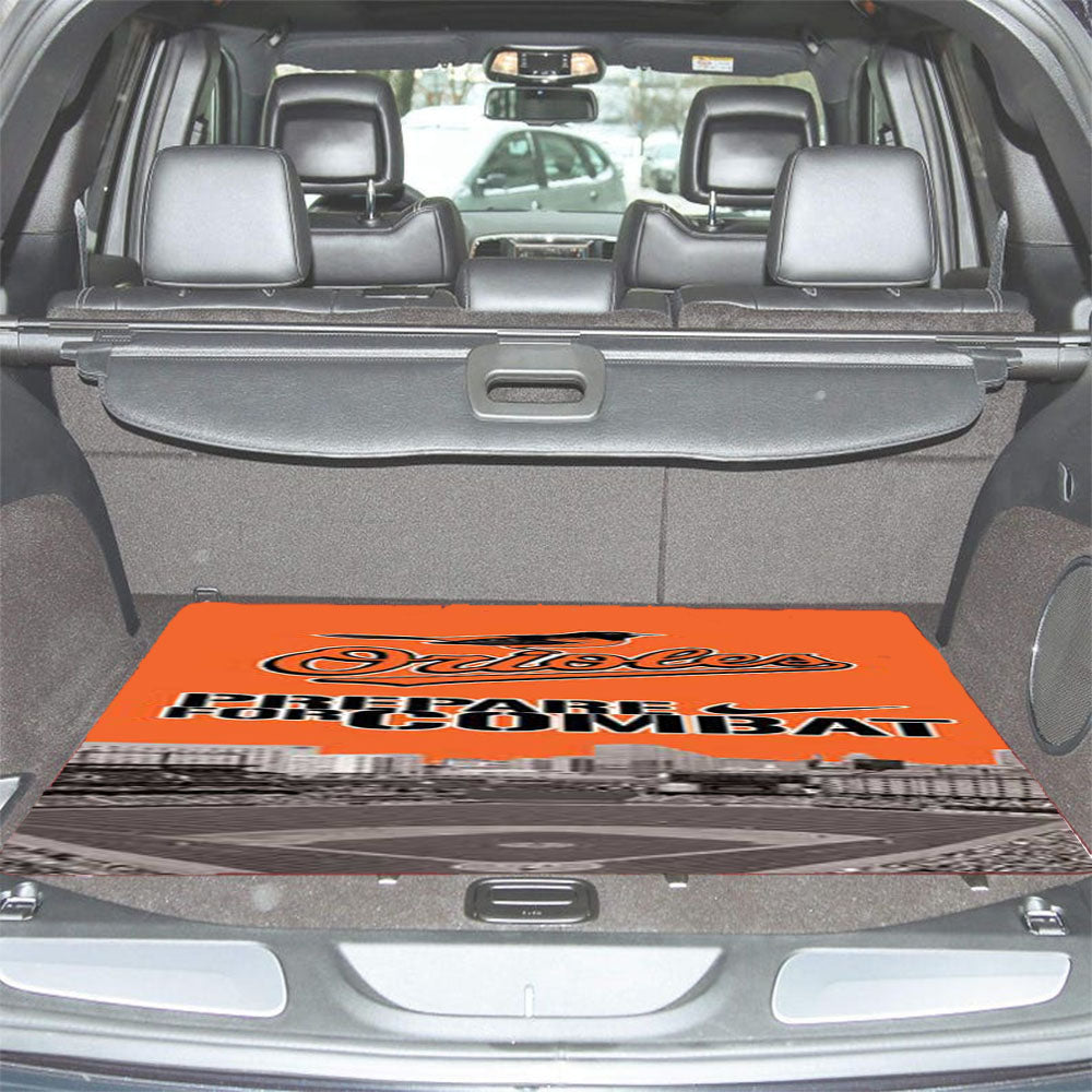 Baltimore Orioles Prepare Car Trunk Mat Non Slip