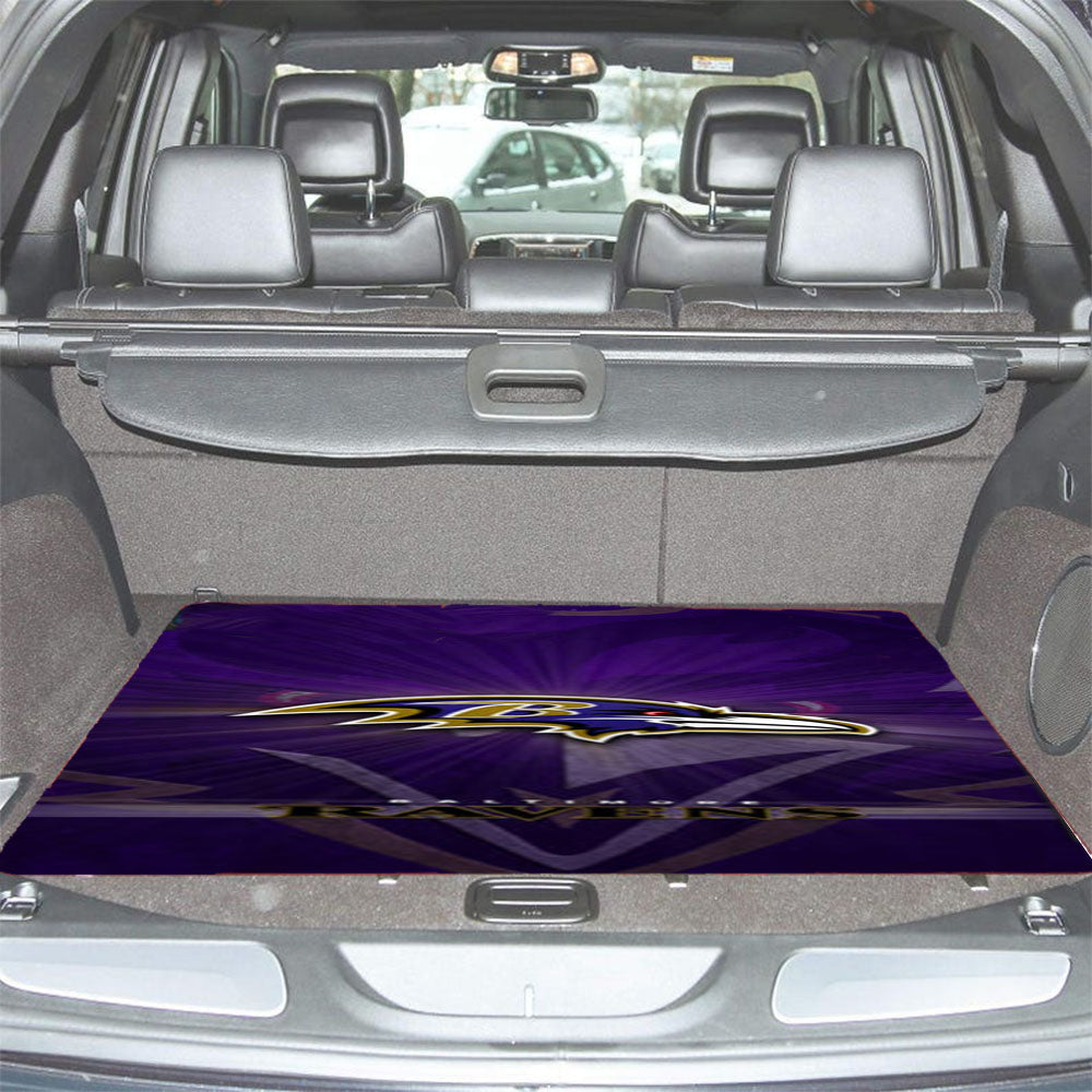 Baltimore Ravens Car Trunk Mat Non Slip