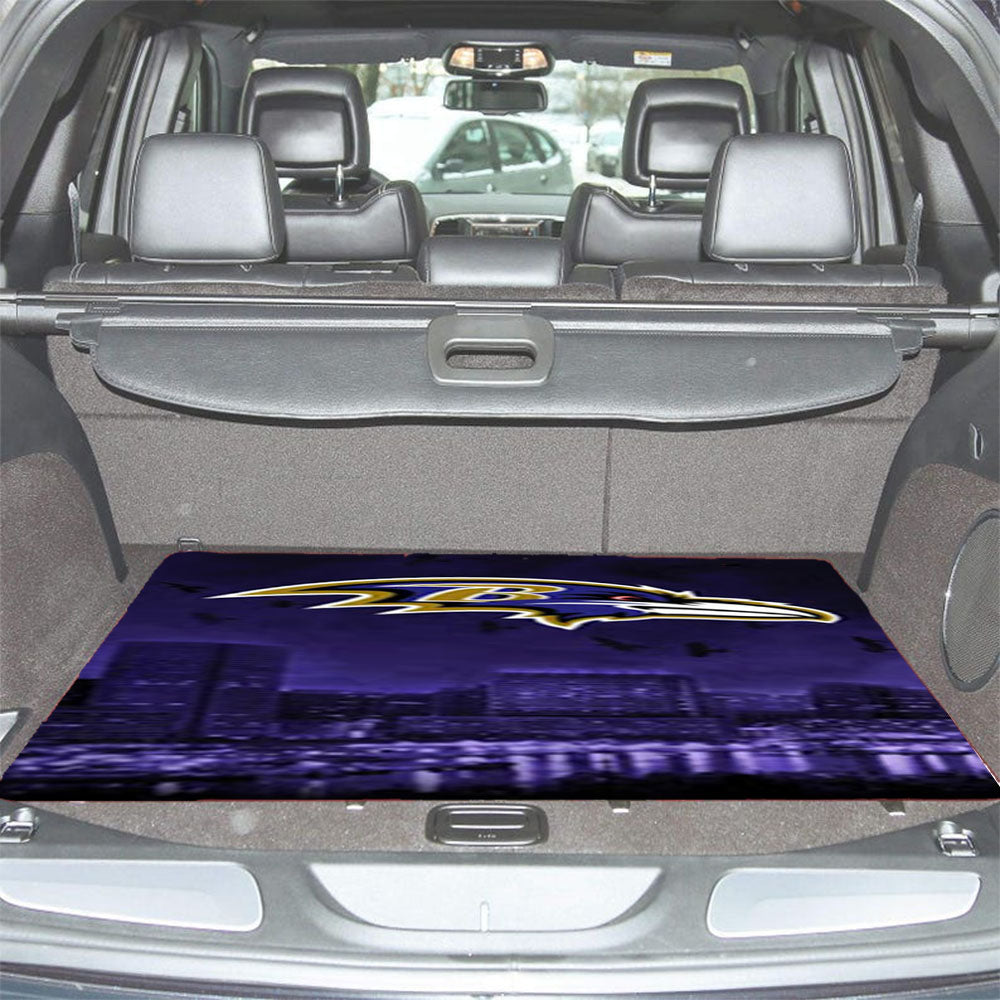 Baltimore Ravens Emblem Car Trunk Mat Non Slip