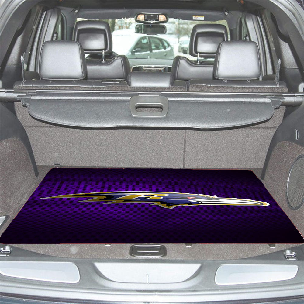 Baltimore Ravens Logo Car Trunk Mat Non Slip