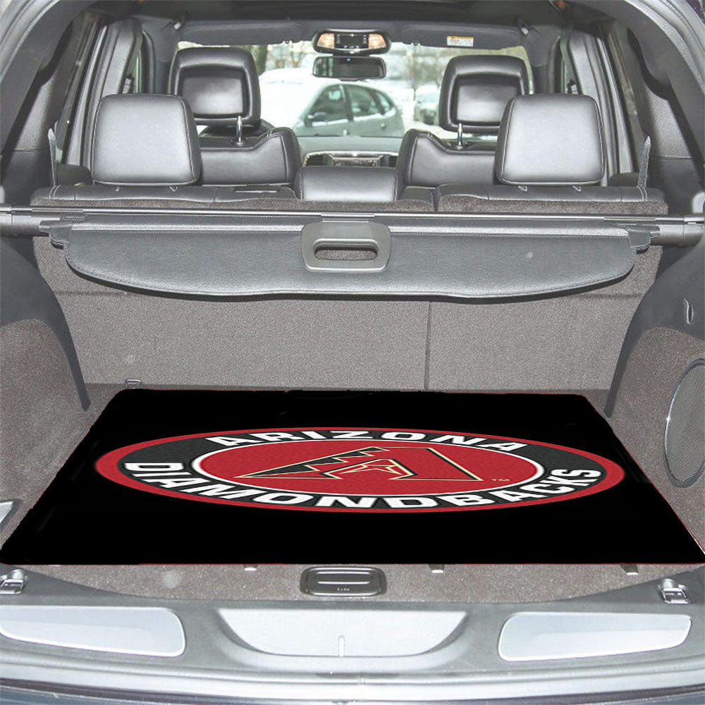 Baseball Arizona Diamondback Car Trunk Mat Non Slip