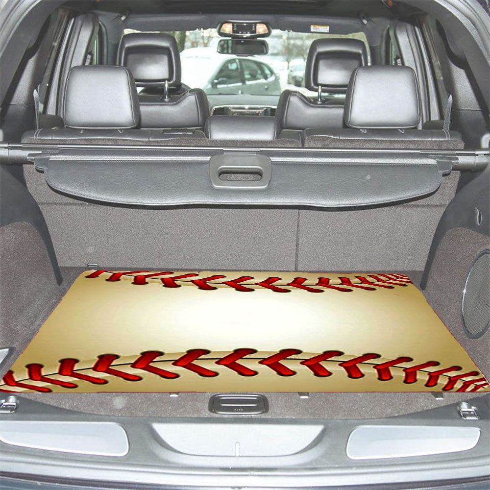 Baseball Ball Car Trunk Mat Non Slip