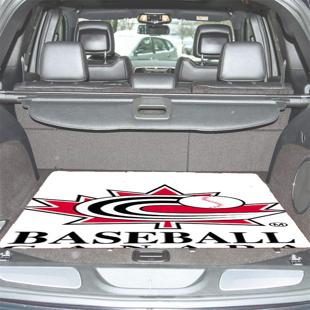 Baseball Canada Car Trunk Mat Non Slip