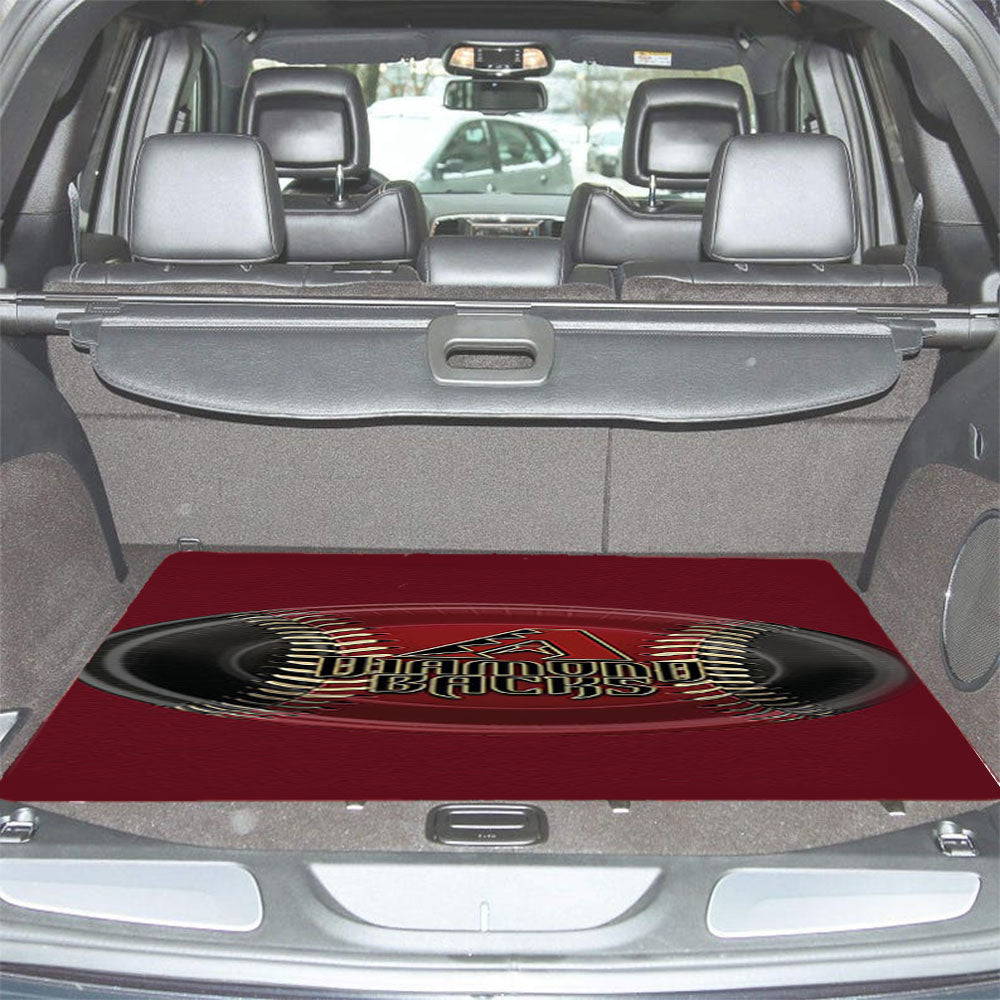 Baseball Diamondback Car Trunk Mat Non Slip