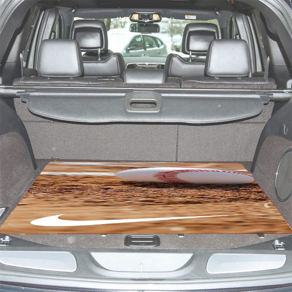 Baseball Field Nike Car Trunk Mat Non Slip