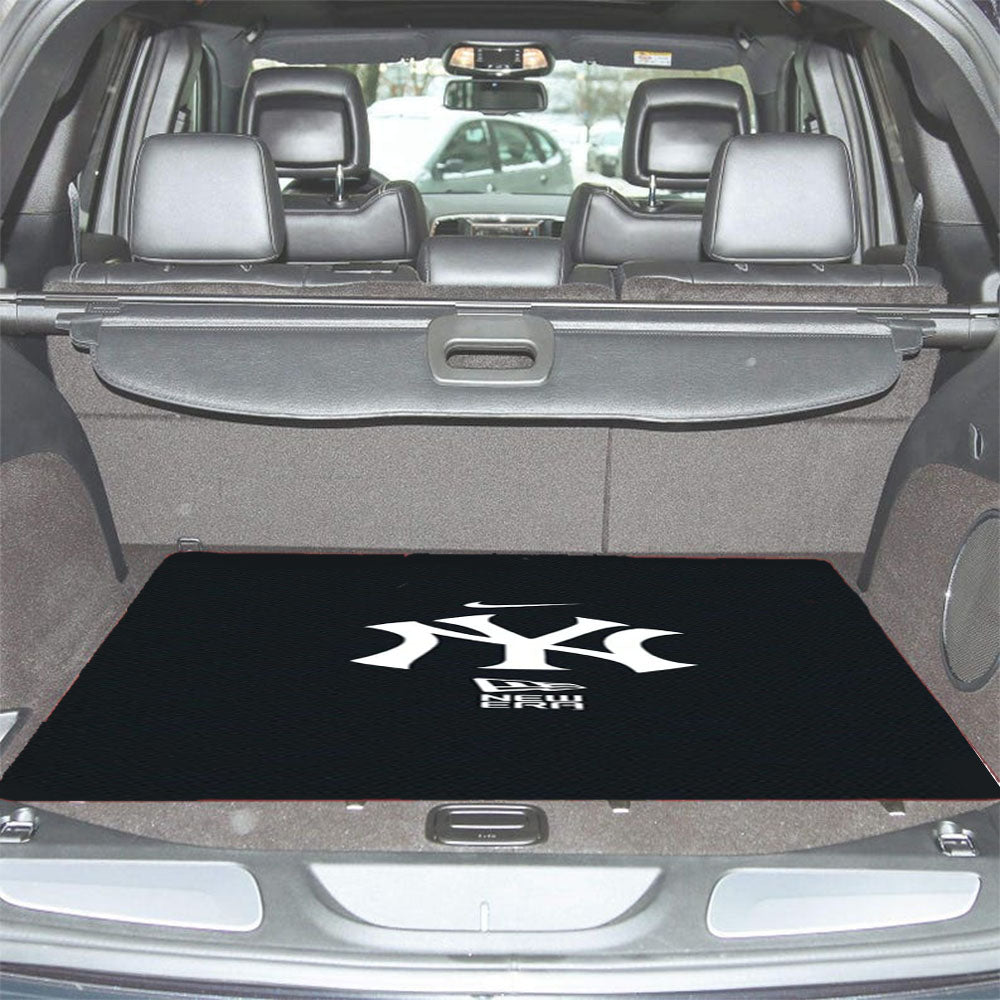 Baseball New York Yankes Black Car Trunk Mat Non Slip