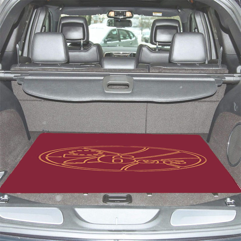 Basket Ball 76Ers Car Trunk Mat Non Slip