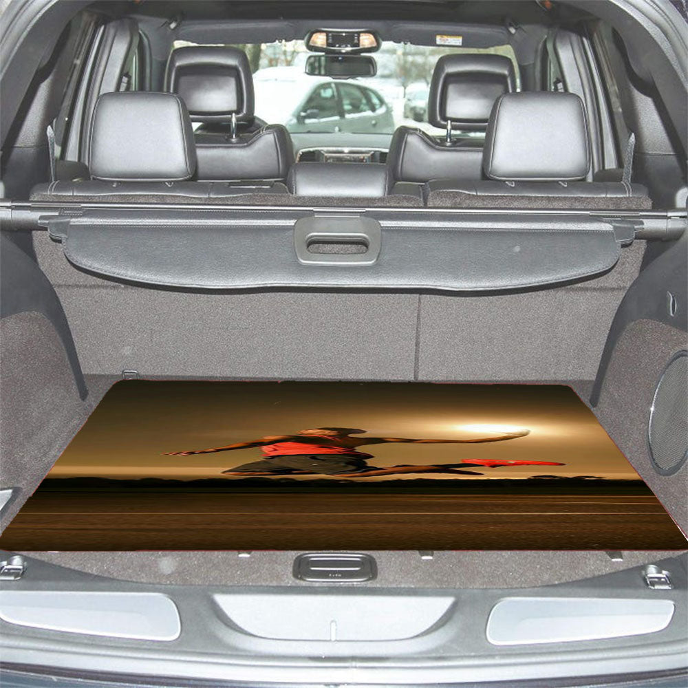 Basket Ball Style Car Trunk Mat Non Slip