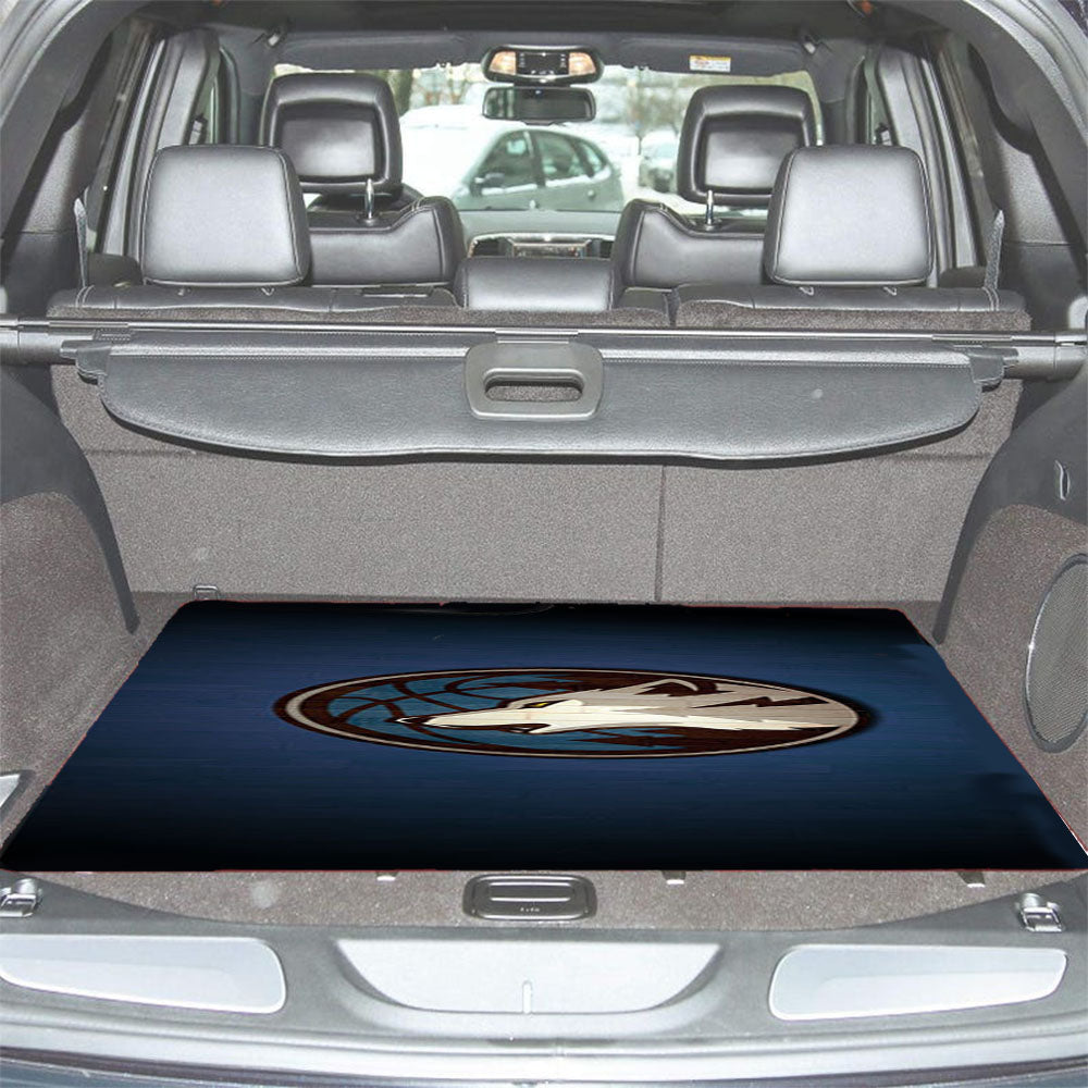 Basketball Minnesota Timberwolves Car Trunk Mat Non Slip