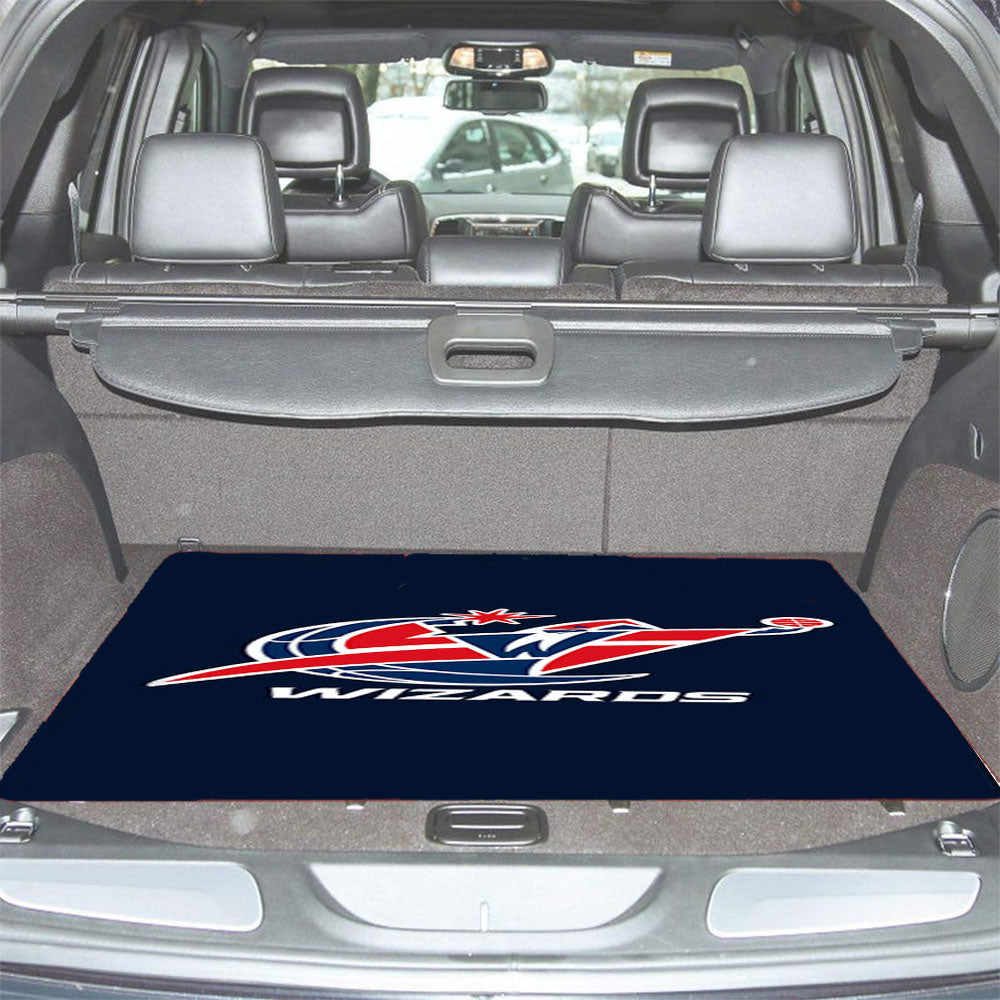 Basketball Washington Wizards Car Trunk Mat Non Slip