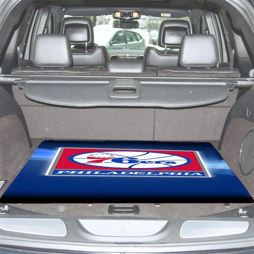 Beautiful Philadelphia 76Ers Car Trunk Mat Non Slip
