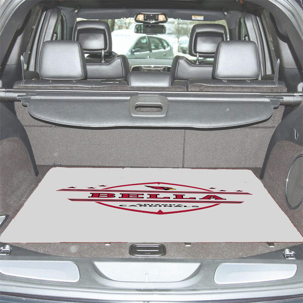 Bella Arizona Cardinals Car Trunk Mat Non Slip